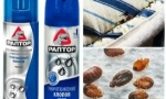 Spray és aeroszolok a bedbugokból