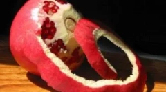 Gránátalma kéregek - receptek a férgekből