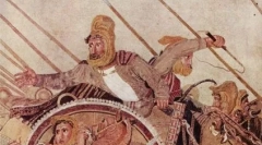 Fajta macskákat egy fényes fanggal