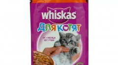 Whiskas a cica - jó takarmány? Vélemények, összetétel áttekintése
